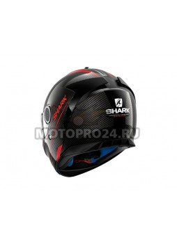 Shark Spartan Carbon Skin Silicum Red